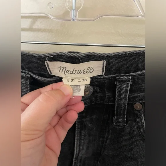 ✨Men’s Madewell Jeans Relaxed Tapper Size 31x30 - Picture 5 of 10